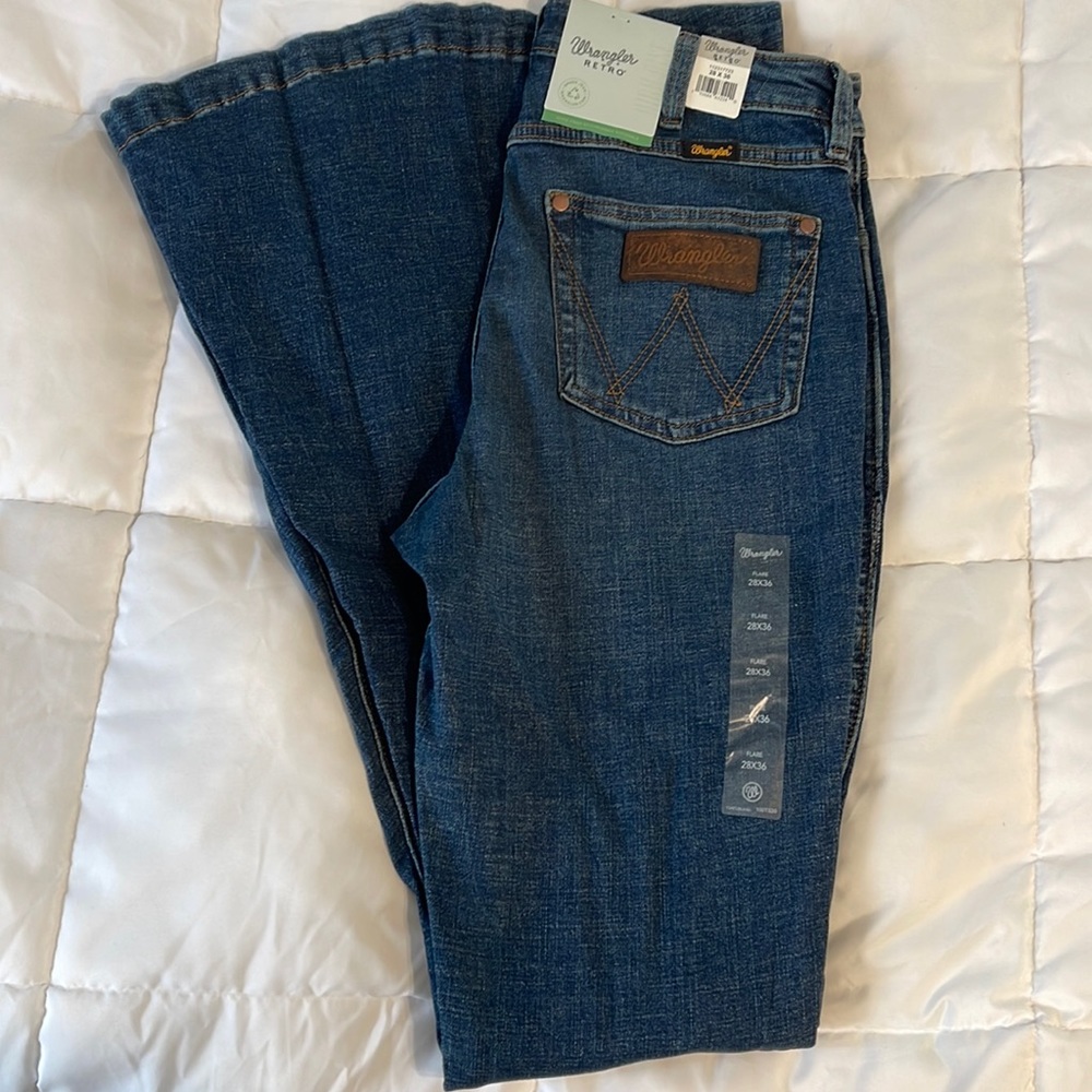 Wrangler Retro flare leg jeans